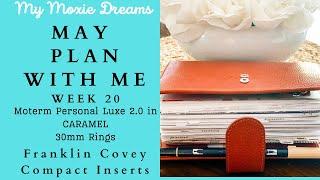 FC Compact Plan With Me | Caramel Moterm Personal Luxe 2.0 | FCC Inserts | EDC #pwm #ringplanner