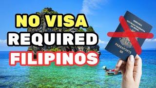 10 Countries Where Filipinos Are Allowed to Visit WITHOUT a Visa