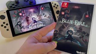 Blue Fire - REVIEW | Switch OLED handheld gameplay