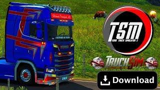 MOD TRUCKSIM TSM MAP  ETS2 1.34 Download