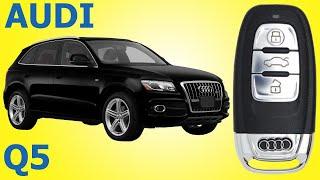 Ауди Ку 5 сделать дубликат смарт ключа зажигания в Минске Audi Q5  Remote Key Programming