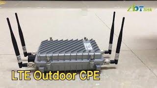 MT7621A LTE Outdoor CPE 300mbps Openwrt 3G / 4G Metal Waterproof