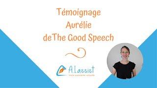 Témoignage d'Aurélie, de The Good Speech