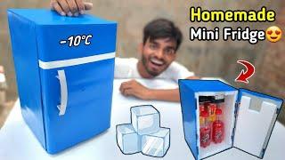 घर पर बनाओ Mini Refrigerator ️ | How to make mini Refrigerator | AK technical amrit