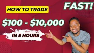 Insane Forex Robot Challenge: How I Turned $100 into $10,000 in Just 5 Hours!