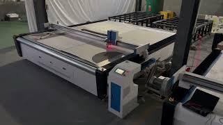Flatbed Digital CNC knife Cutting Machine with Customized Large Table