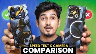 Infinix GT 10 Pro 5G vs Infinix  GT 20 Pro 5G Speed Test, Camera & Full Comparison