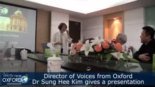 Voices from Oxford in China and Korea - May 2012