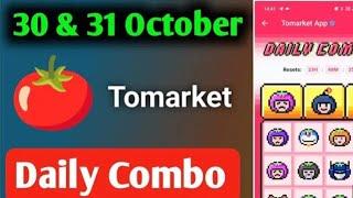 Tomarket 30 October Daily Combo | Tomarket Daily Combo Card 30 & 31 October | Tomarket Daily Comb