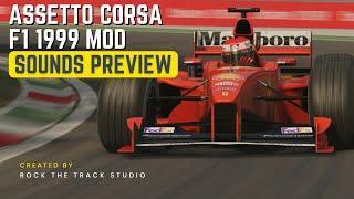 Assetto Corsa F1 1999 Mod | Sounds Preview