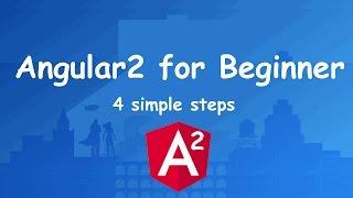 Agular2 tutorial for beginners: Create angular2 app in 4 minutes