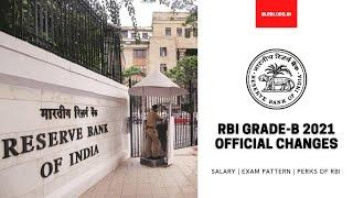 RBI GRADE-B 2021 | OFFICIAL NOTIFICATION | SALARY & PERKS |