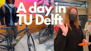 A day in TU delft || Netherlands || Erasmus Life