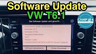 Software Update im VW T6.1 - Infos & Möglichkeiten - Update Navigationsdatenbank und Infotainment