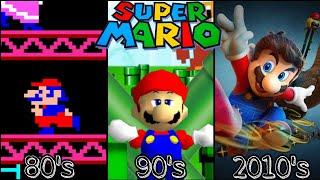 Evolution Of Super Mario [Every Game Ever] (1981 - 2021)