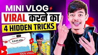 How To Viral Mini Vlogs On YouTube !! Mini Vlogs Viral Karne Ka Sahi Tarika @shuvo-vlogs