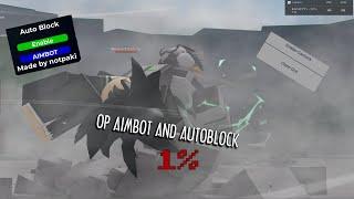 AUTO BLOCK + AIMBOT SCRIPT | THE STRONGEST BATTLEGROUNDS *OVERPOWERED*