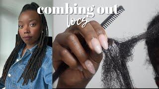 i combed out my locs after 5.5 years & it's not for the weak ‍ | FRMEECH