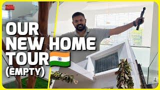 New Home Tour in India  | Showing Before moving in - Empty House