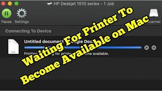 Waiting For Printer To Become Available on Mac Sonoma/Ventura/Monterey - Fixed 2023