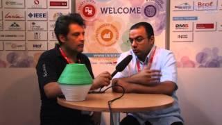 Innorobo 2015 - Samer Mohammed et l'exosquelette EICOSI (LiSSi, UPEC)