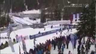 18.01.2014 Biathlon Antholz Verfolgung Herren Winner Simon Schempp(full)