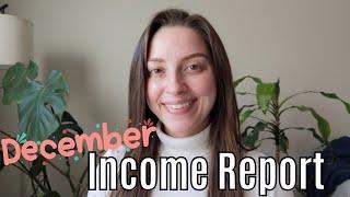 December 2024 Income Report | YouTube, Etsy, Credit Cards, Upside and Business Expenses