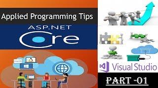 Setup ASP.NET MVC Core Web Application in Visual Studio 2017 from scratch (Empty Project Template)