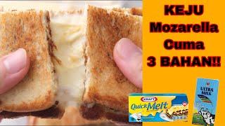 RESEP KEJU MOZZARELLA 3 Bahan!!