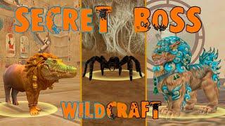 Все секретные боссы! Амат, Фу Дог и Ядовитый Паук в WildCraft