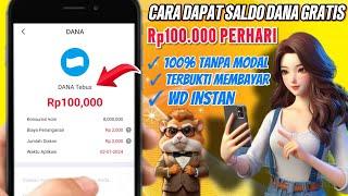 UPDATE CARA DAPAT SALDO DANA GRATIS Rp 100 RIBU PERHARI | APLIKASI PENGHASIL SALDO DANA 2024