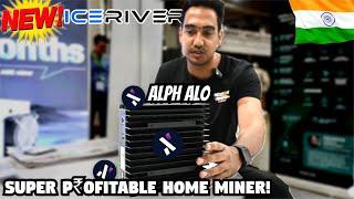 NEW!! Iceriver Alephium miner ALPH AL0 400GH Crypto Mining India#bitcoinmining #AL1 #AL0 #alephium