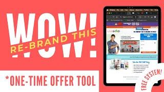 NEW Powerful Rebrand Page Upgrade! Built-in One-Time Offer System for LiveGood Teams