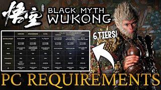 Black Myth Wukong FULL PC System Requirements Breakdown - NASA PC For MAX Settings!