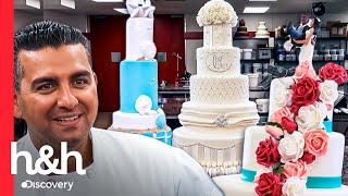 Tres pasteles de boda: Desde el más tradicional al más moderno | Cake Boss | Discovery H&H