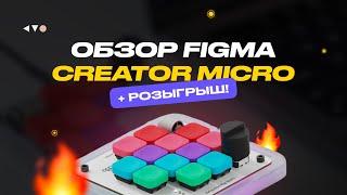  Розыгрыш клавиатуры Фигмы. Обзор Figma Creator Micro