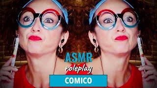 ROLEPLAY Comico  SEGRETARIA SUI GENERIS UFFICIO TURISTICO  ASMR ITA