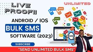 POWERFUL SOFTWARE TO SEND UNLIMITED BULK SMS 2024| Bulk SMS | SMS marketing | Send SMS Online