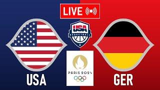 LIVE! USA vs GERMANY EXHIBITION GAME | USA Basketball Showcase 2024 | July 22, 2024 | NBA 2K25