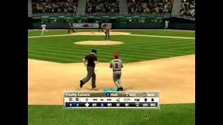 MLB2K12的誇張守備---彈跳起身轉傳