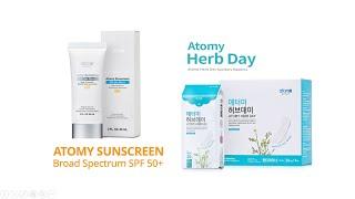 Atomy Sunscreen and Herb Day Sanitary Napkins Demonstration by RM. Jennifer Lim at Absolute Center.