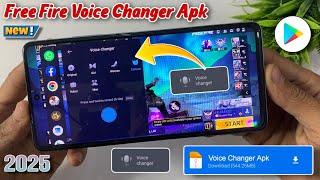 free fire me voice change kaise kare | free fire voice changer app 2025 | free fire voice changer