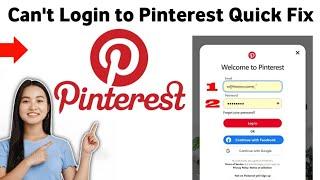 Can't Login to Pinterest Quick Fix 2025