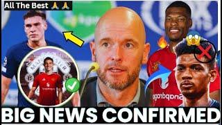 BIG SURPRISE!FINALLYCONFIRMED!MAN UTD FANS SHOCKED! TEN HAG SAYS ALL