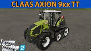 Claas Axion 9xx TT for Farming Simulator 22