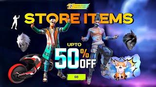 Store Discount Event, Store Items 50 Off  | Free Fire New Event| New Event Ff|New Event Ff