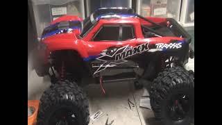 Traxxas X-Maxx RC monster truck unbox and first run