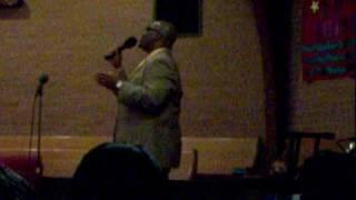 John Hubbard singing at Seaton Memorial AME 100 yr gospel extravaganza.MOV