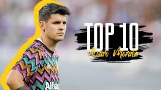 TOP 10 GOALS BY ALVARO MORATA WITH JUVENTUS 