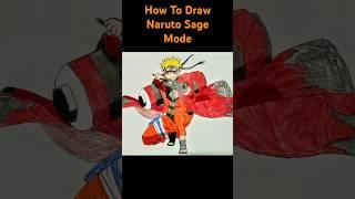 How To Draw Naruto Sage Mode!!!  #drawing #narutodrawing #howtodrawnaruto #howtodrawnarutosagemode